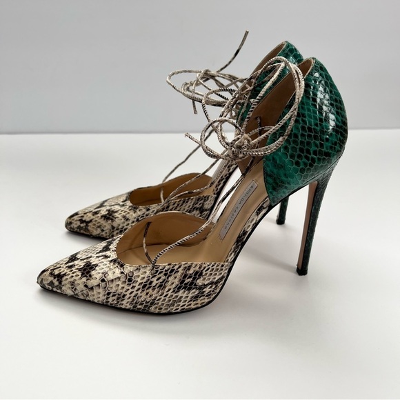 Bionda Castana Alexandra Phyton Combo Pumps - Picture 4 of 8